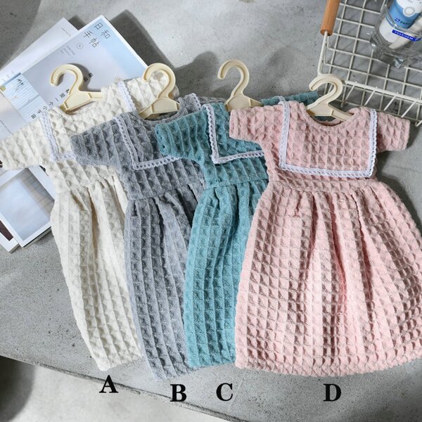 1pc Dress Shaped Hand Towel, Multicolor