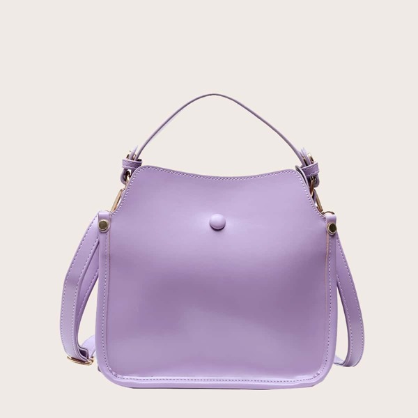 Сумка-сэтчел с молнией, Пурпурный
Сумка-сэтчел с молнией, Пурпурный