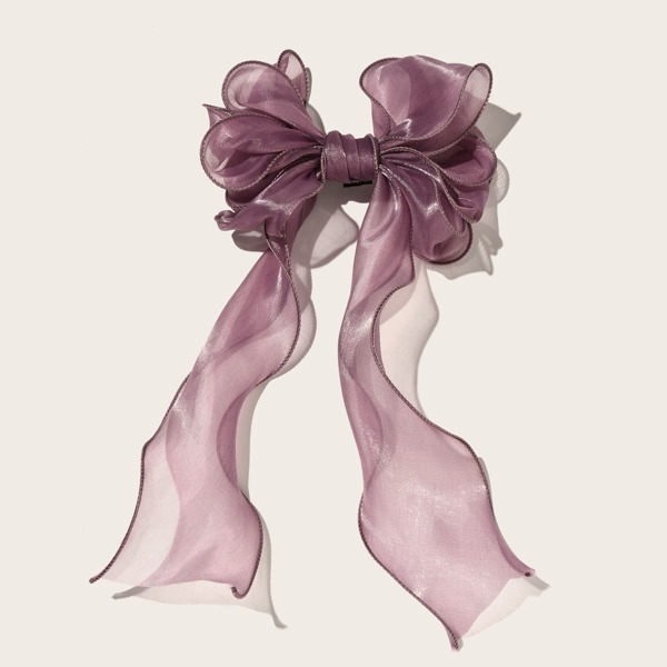 Зажим для волос с бантом, Пурпурный
Зажим для волос с бантом, Пурпурный