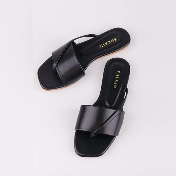 Модные сандалии, Чёрный
Модные сандалии, Чёрный