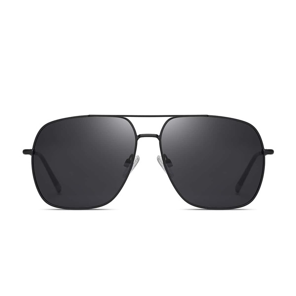 Men Top Bar Polarized Sunglasses, Black
Men Top Bar Polarized Sunglasses, Black