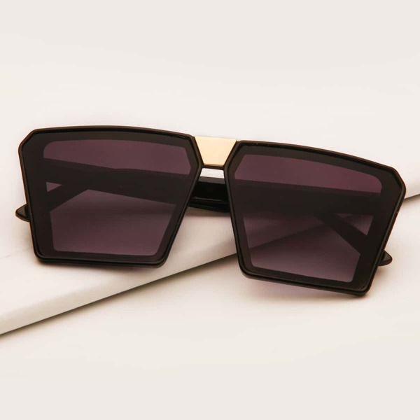 Kids Flat Top Sunglasses, Black