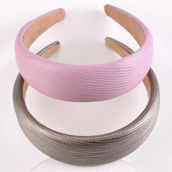 2pcs Geometric Textured Hair Hoop, Multicolor 
2pcs Geometric Textured Hair Hoop, Multicolor