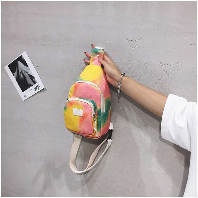 Tie Dye Pocket Fanny Pack, Multicolor 
Tie Dye Pocket Fanny Pack, Multicolor