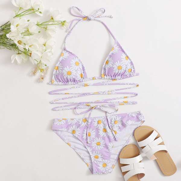 крест на крест Цветочный Сексуальный Бикини, Пастельный сиреневый фиолетовый
крест на крест Цветочный Сексуальный Бикини, Пастельный сиреневый фиолетовый