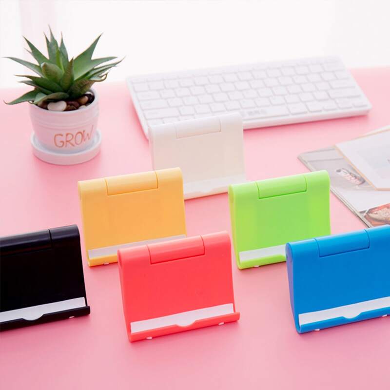 1pc Random Foldable Phone Holder, Multicolor 
1pc Random Foldable Phone Holder, Multicolor