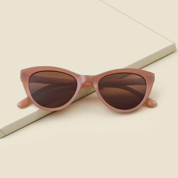 Toddler Kids Acrylic Frame Sunglasses, Brown