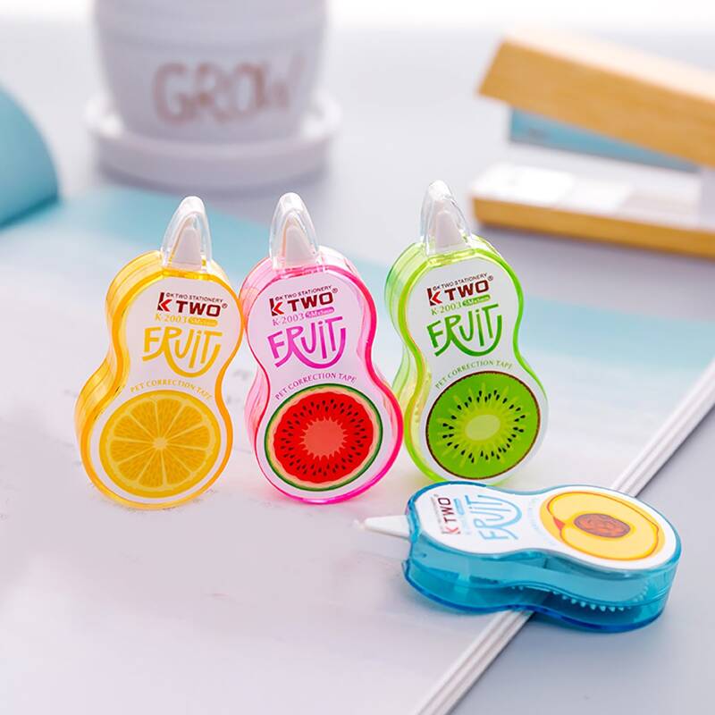2pcs Random Fruit Correction Tape, Multicolor 
2pcs Random Fruit Correction Tape, Multicolor