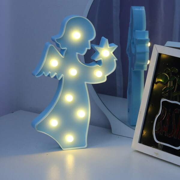Angel Shaped Night Light, Yellow