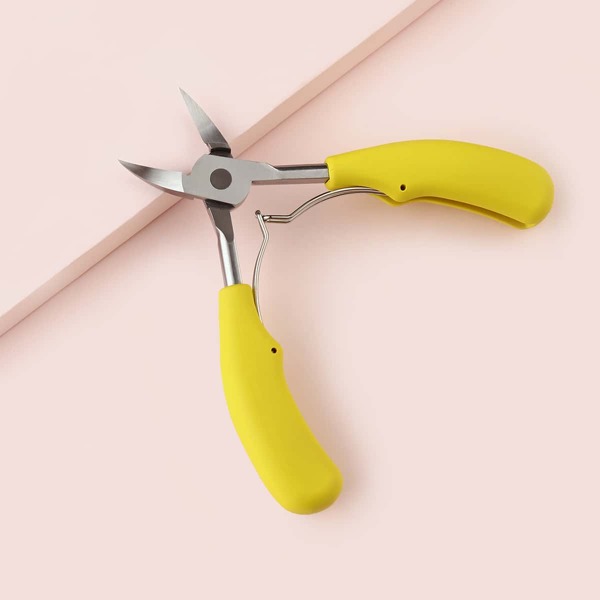 1pc Nail Clipper, Yellow