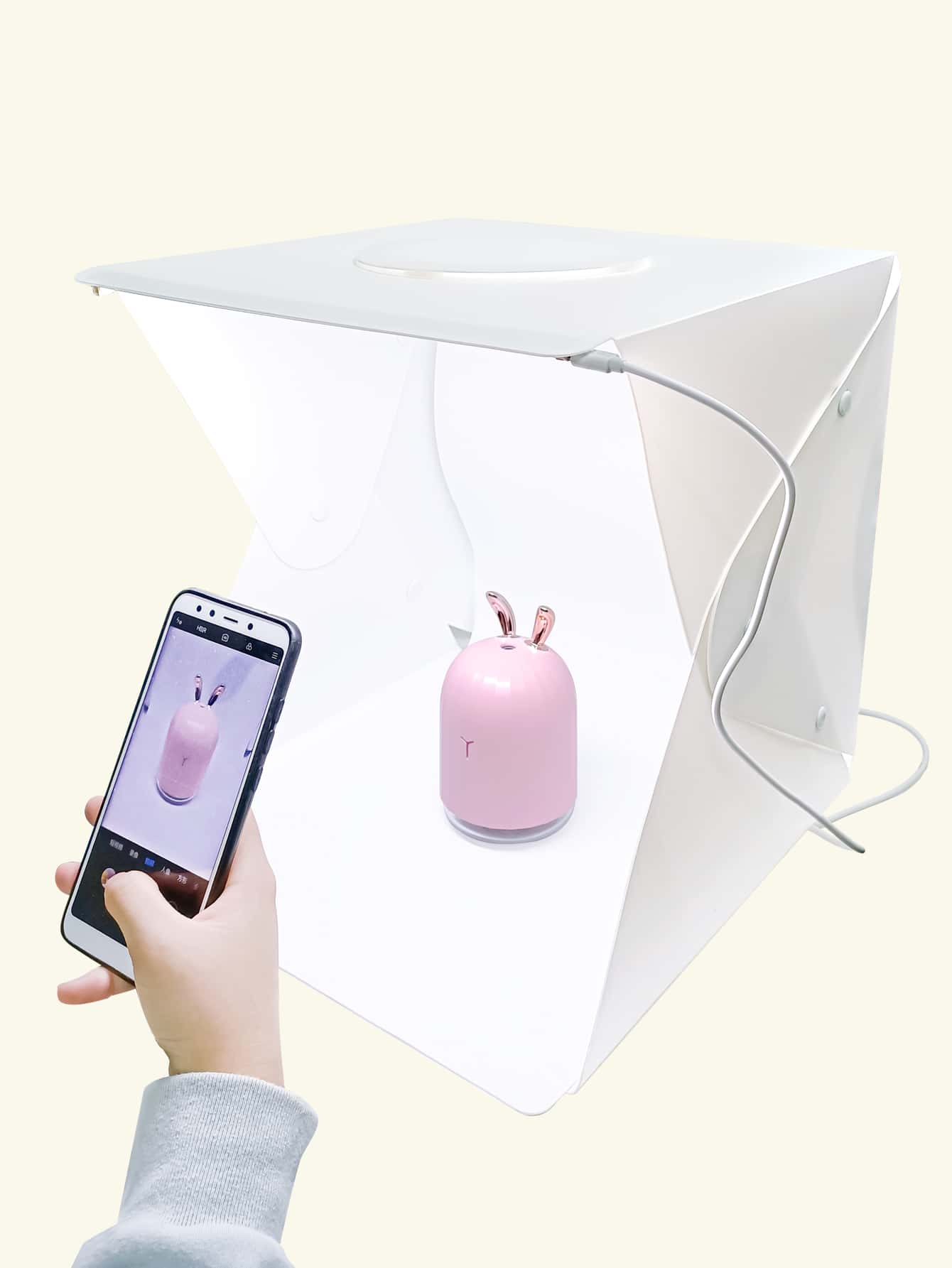 1pc Foldable USB Light Box