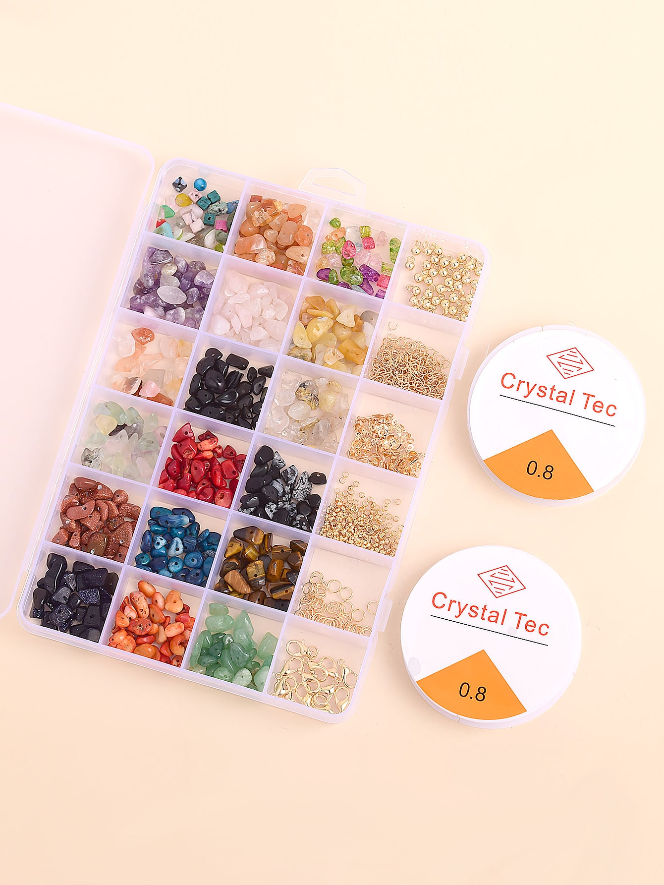 Natural Stone Decor Jewelry Set