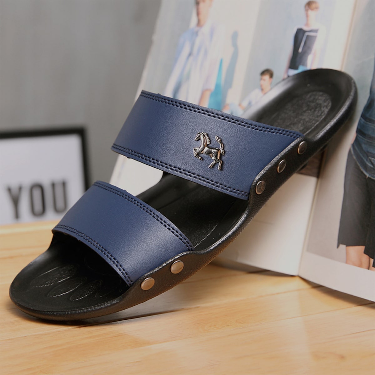 Животный Мужские Вьетнамки и тапочки