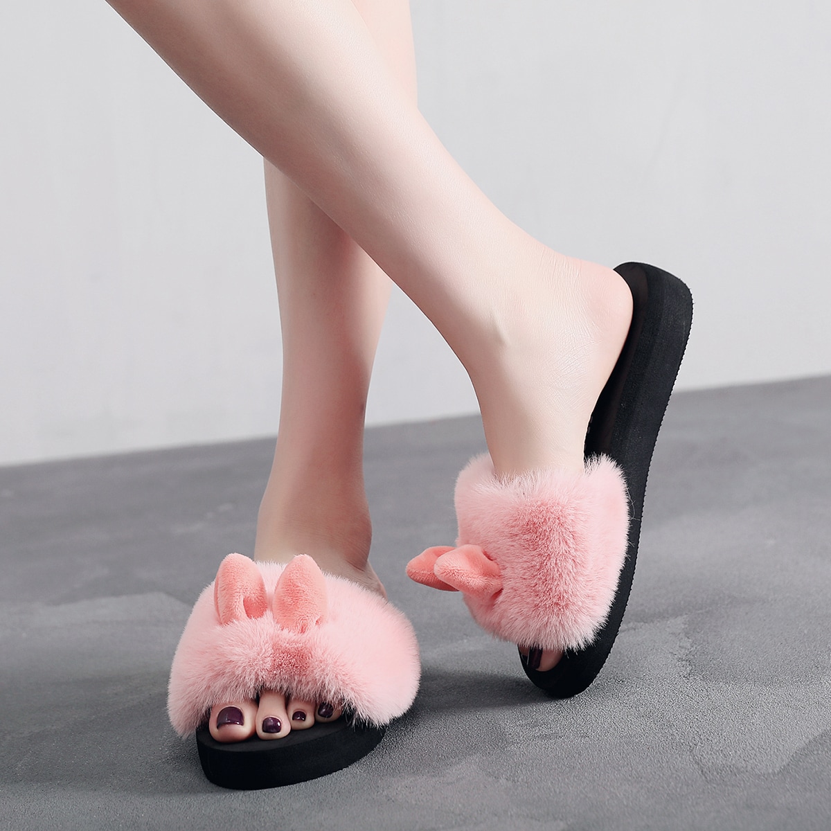 Одноцветный Тапочки & Вьетнамки