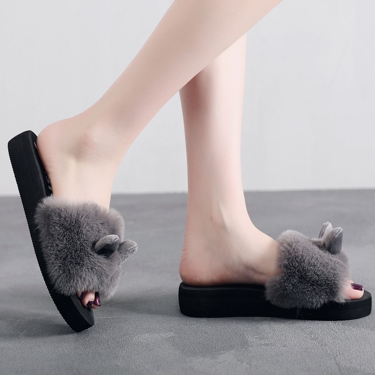 Одноцветный Тапочки & Вьетнамки