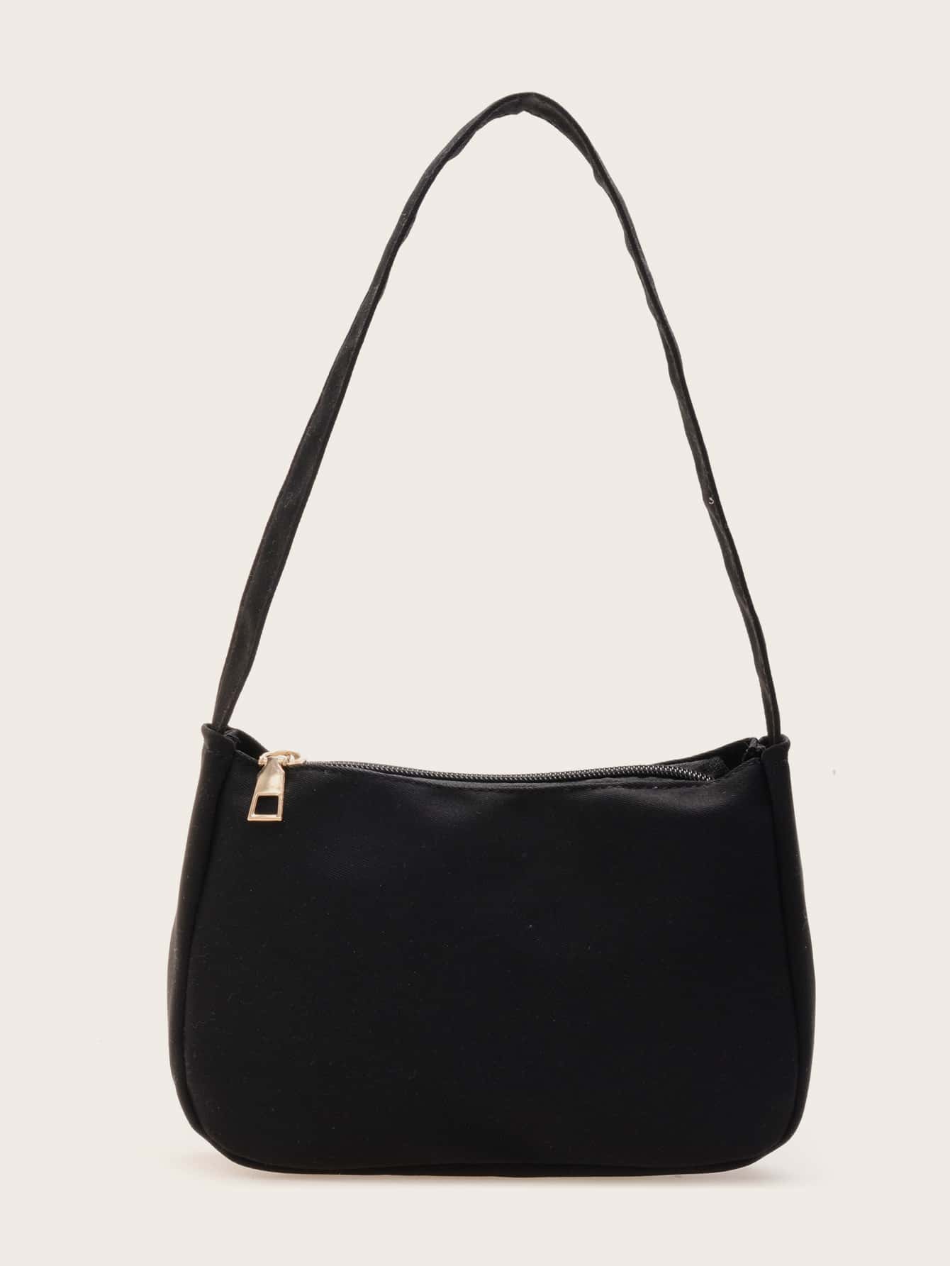 Minimalist Plain Shoulder Bag