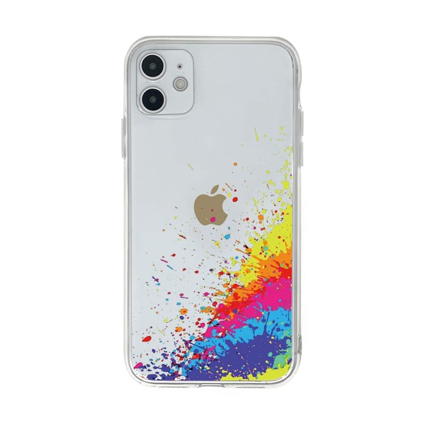 Splash Ink Clear iPhone Case