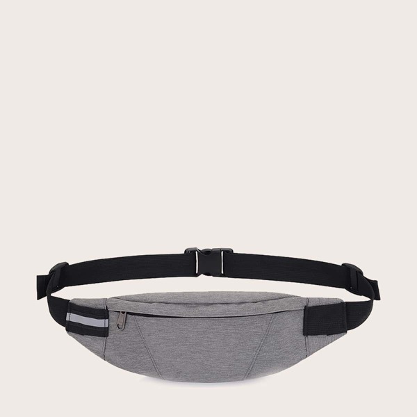 Men Waterproof Fanny Pack, Grey