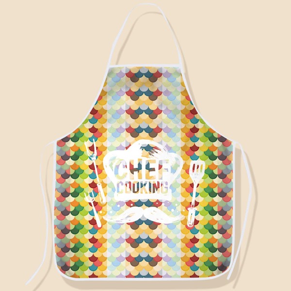 Kitchenware Print Apron, Multicolor