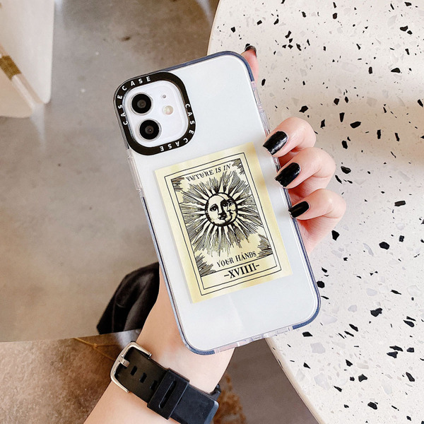 Sun & Moon Clear Phone Case