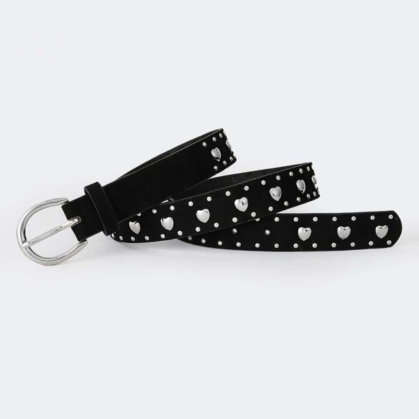 Metal Buckle Belt, Black