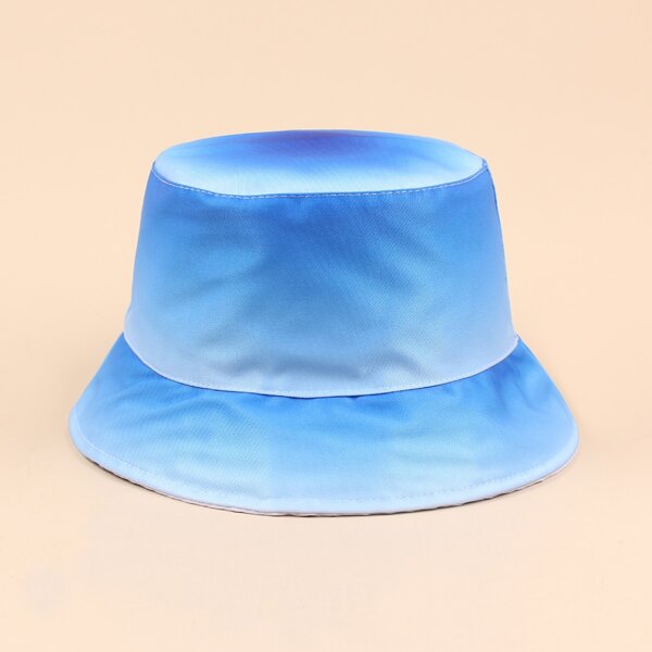 Ombre Bucket Hat, Blue