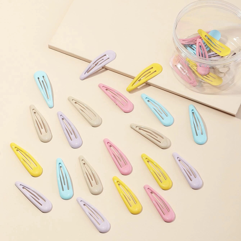 30pcs Simple Hair Clip, Multicolor 
30pcs Simple Hair Clip, Multicolor