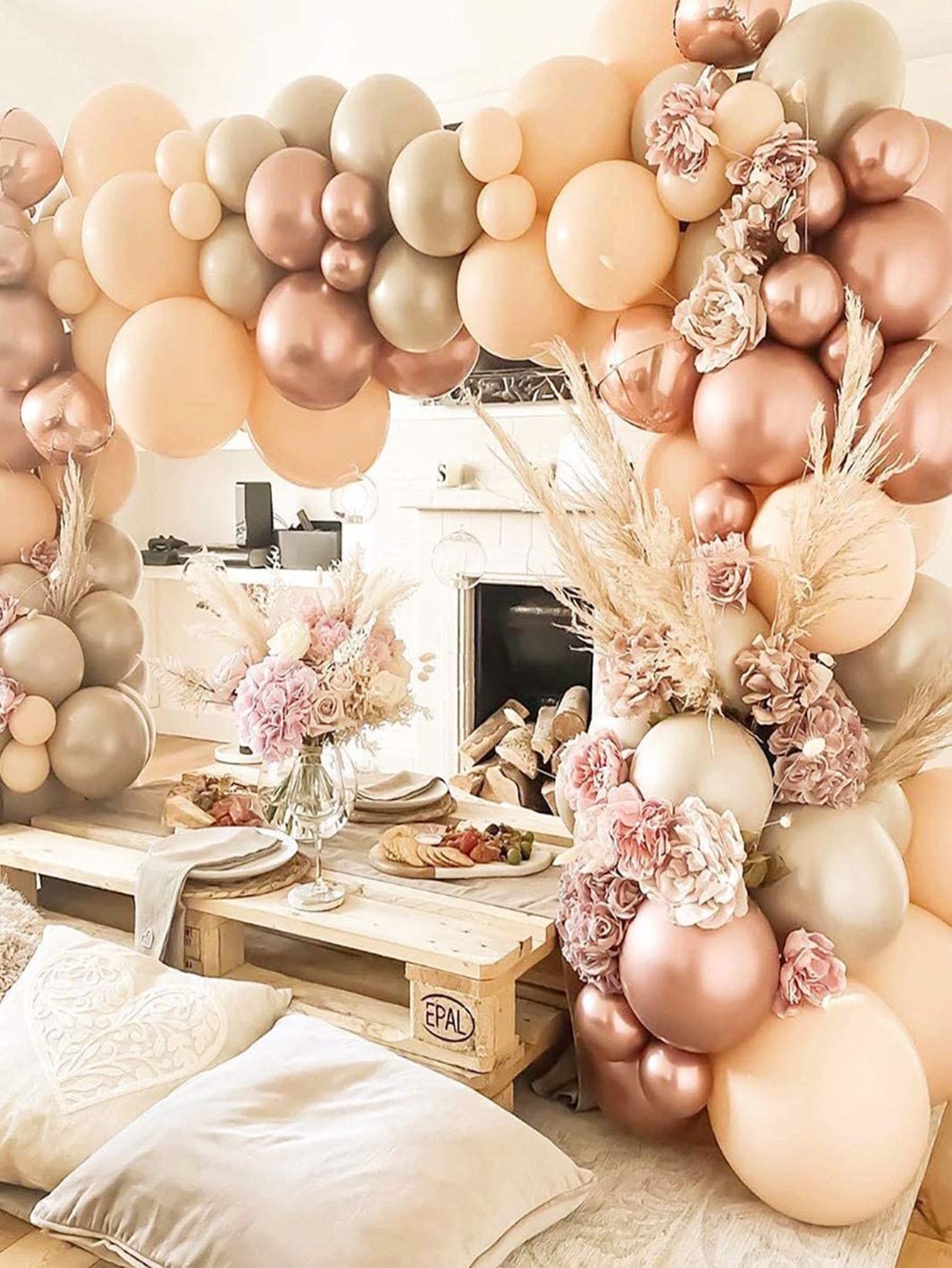 114pcs Decorative Balloon Garland Set