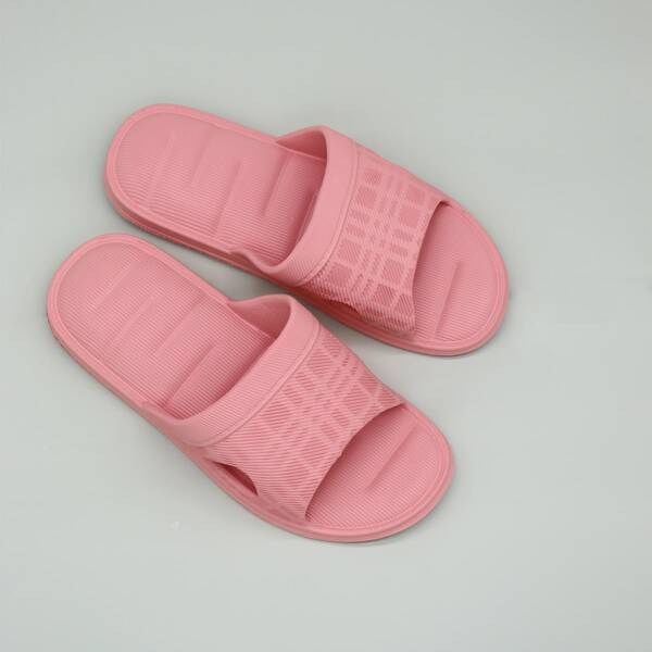 Minimalist Cut Out Slides, Pink