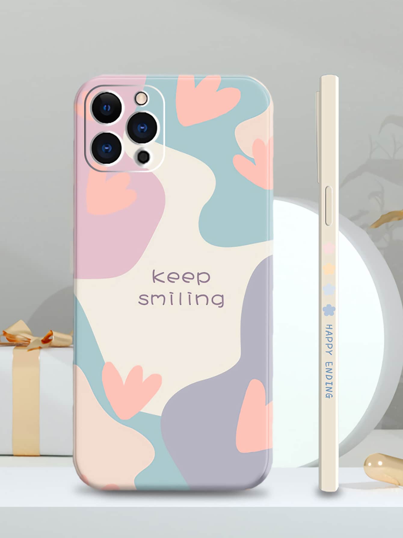 Letter Graphic Phone Case
