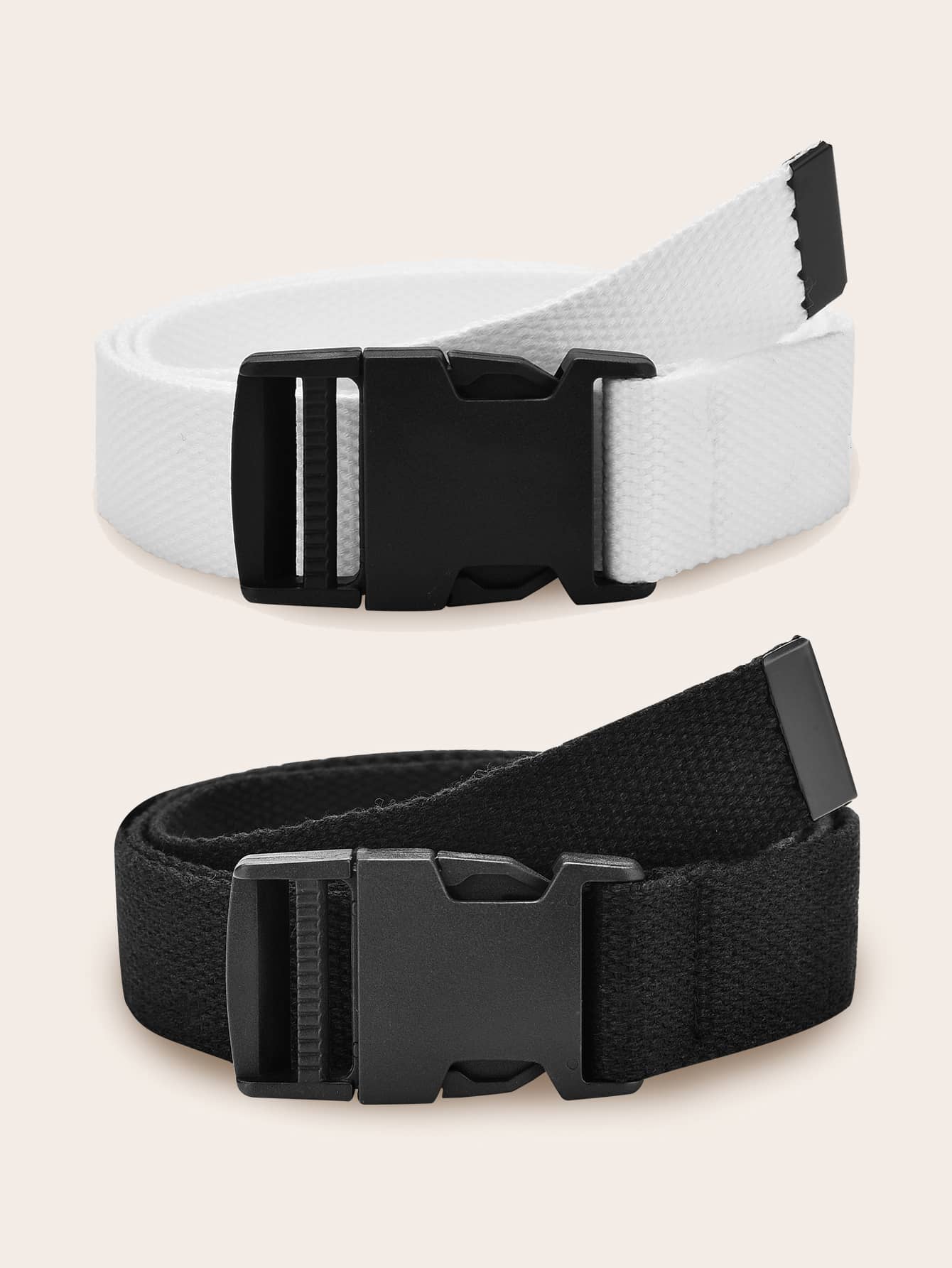 2pcs Simple Tape Belt