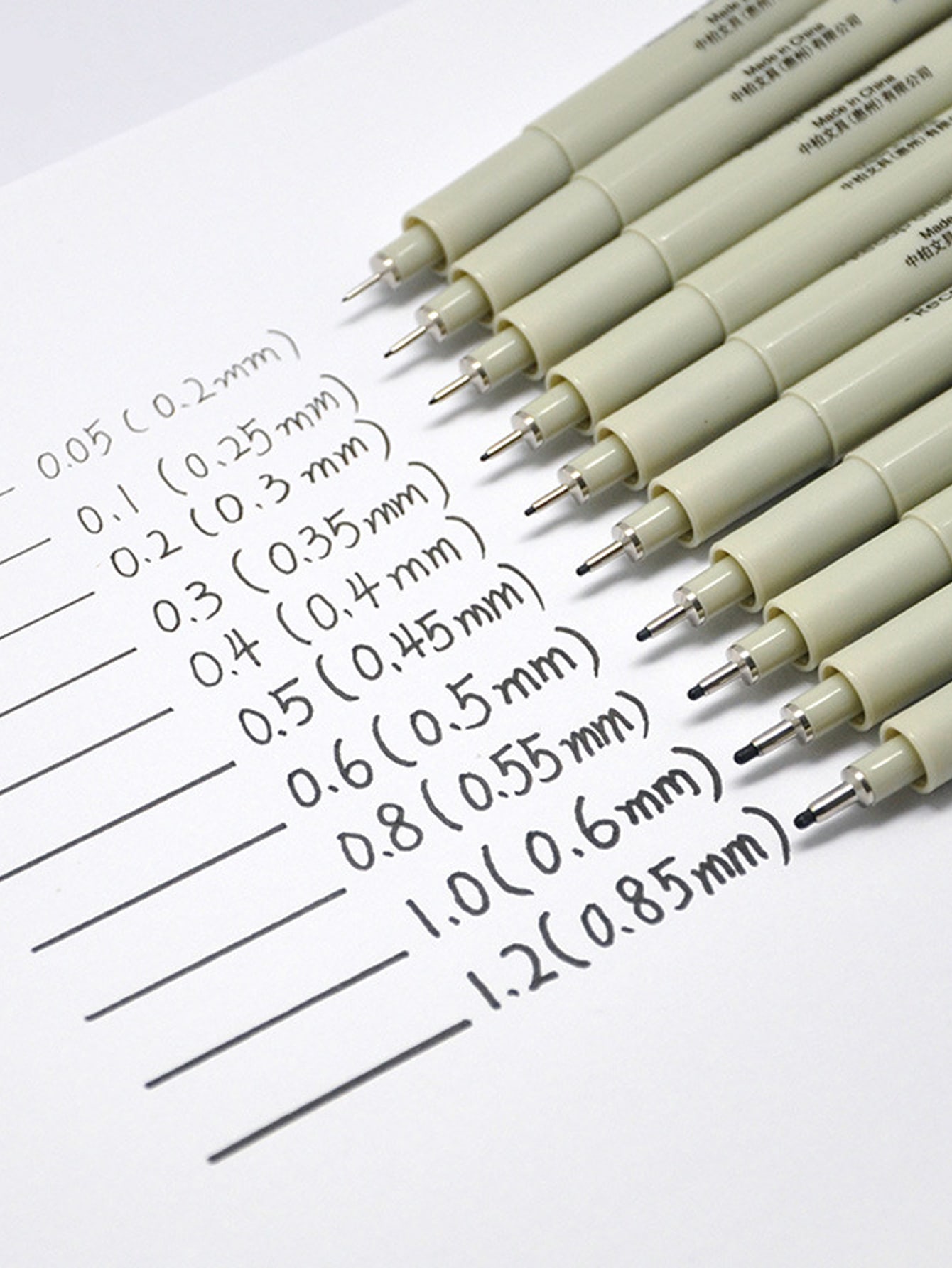 10pcs Hook Line Pen Set