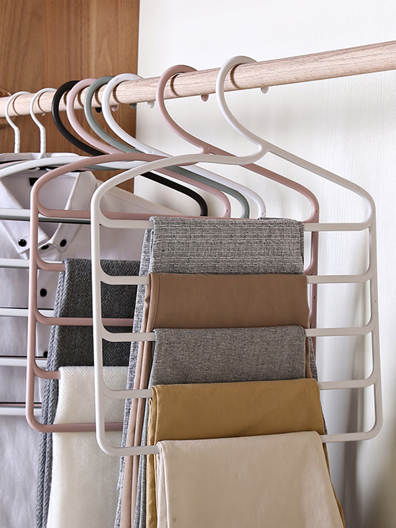 4pcs Pants Hanger Set