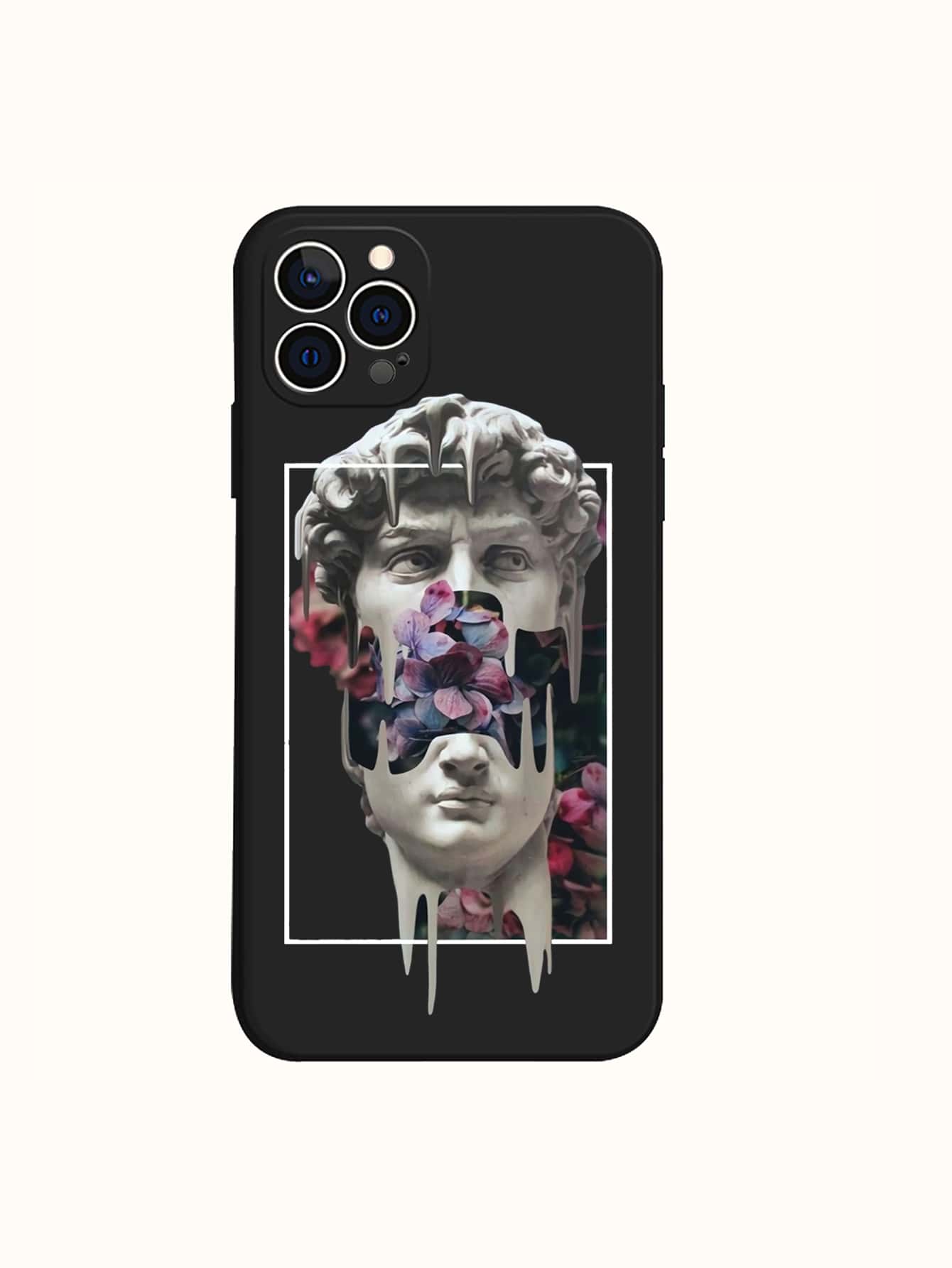 Statue Print Case Compatible With iPhone