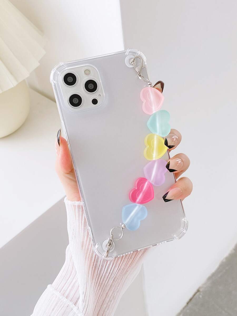 Transparente Handyhülle mit Handriemen