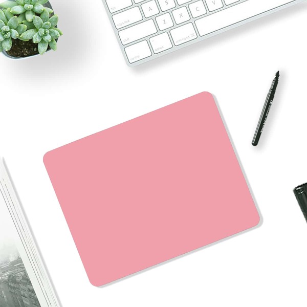 Plain Mouse Pad, Pink