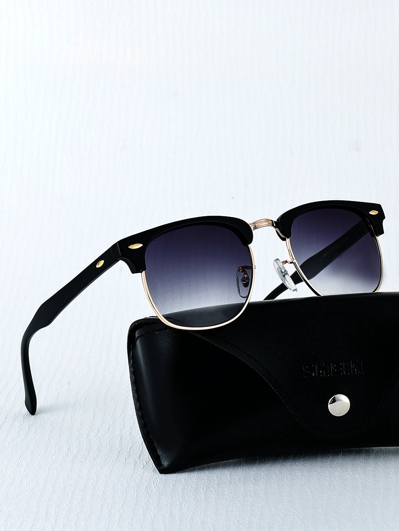 Men Browline Sunglasses