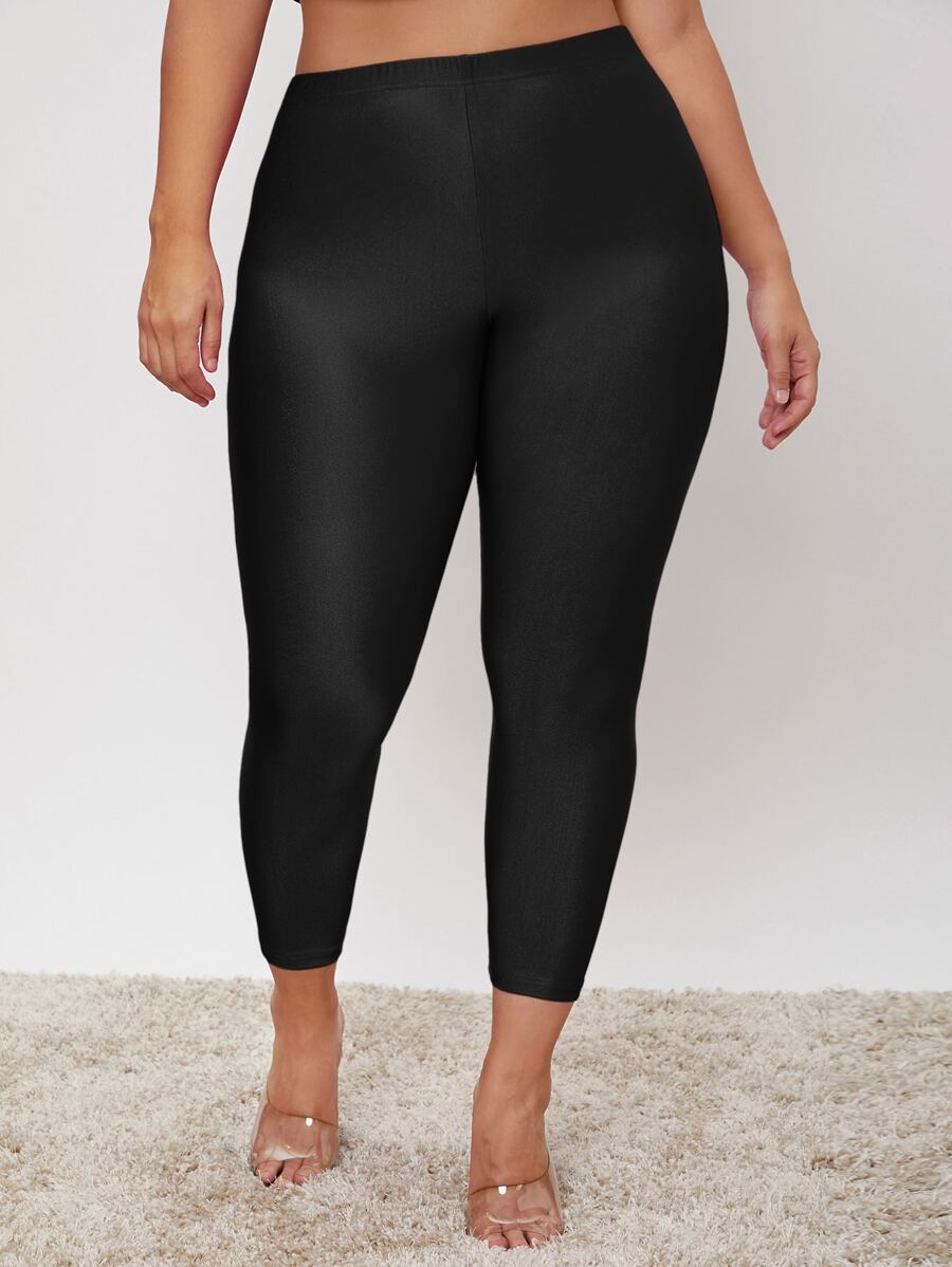 SHEIN Essnce Plus High Waist Leggings