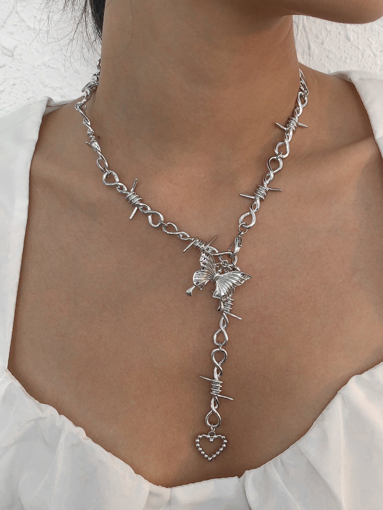 Halloween Butterfly Decor Necklace