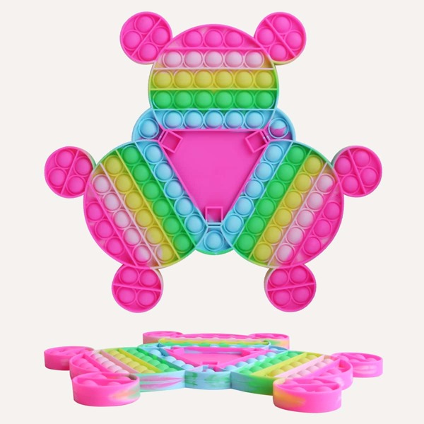 1pc Cartoon Graphic Push Pop Bubble, Multicolor
1pc Cartoon Graphic Push Pop Bubble, Multicolor