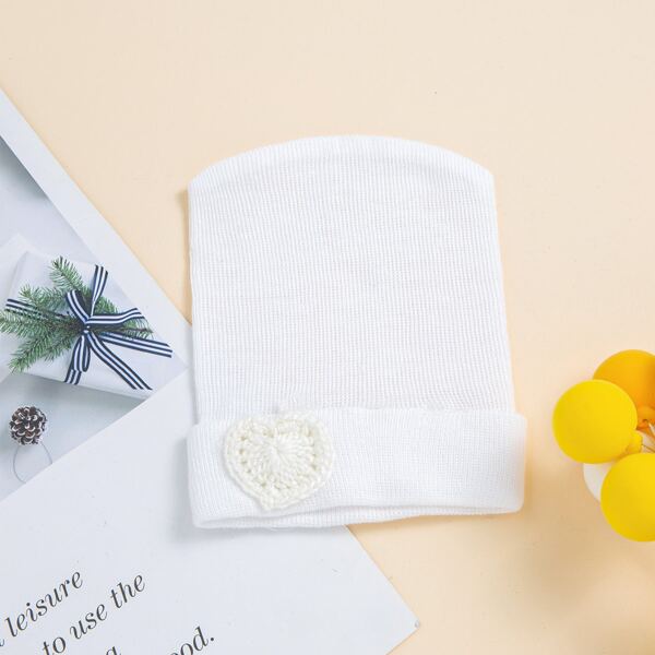 Baby Solid Hat, White