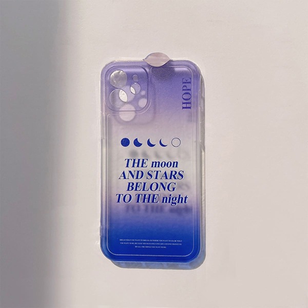 Прозрачный чехол для телефона с текстовым принтом, Многоцветный
Прозрачный чехол для телефона с текстовым принтом, Многоцветный