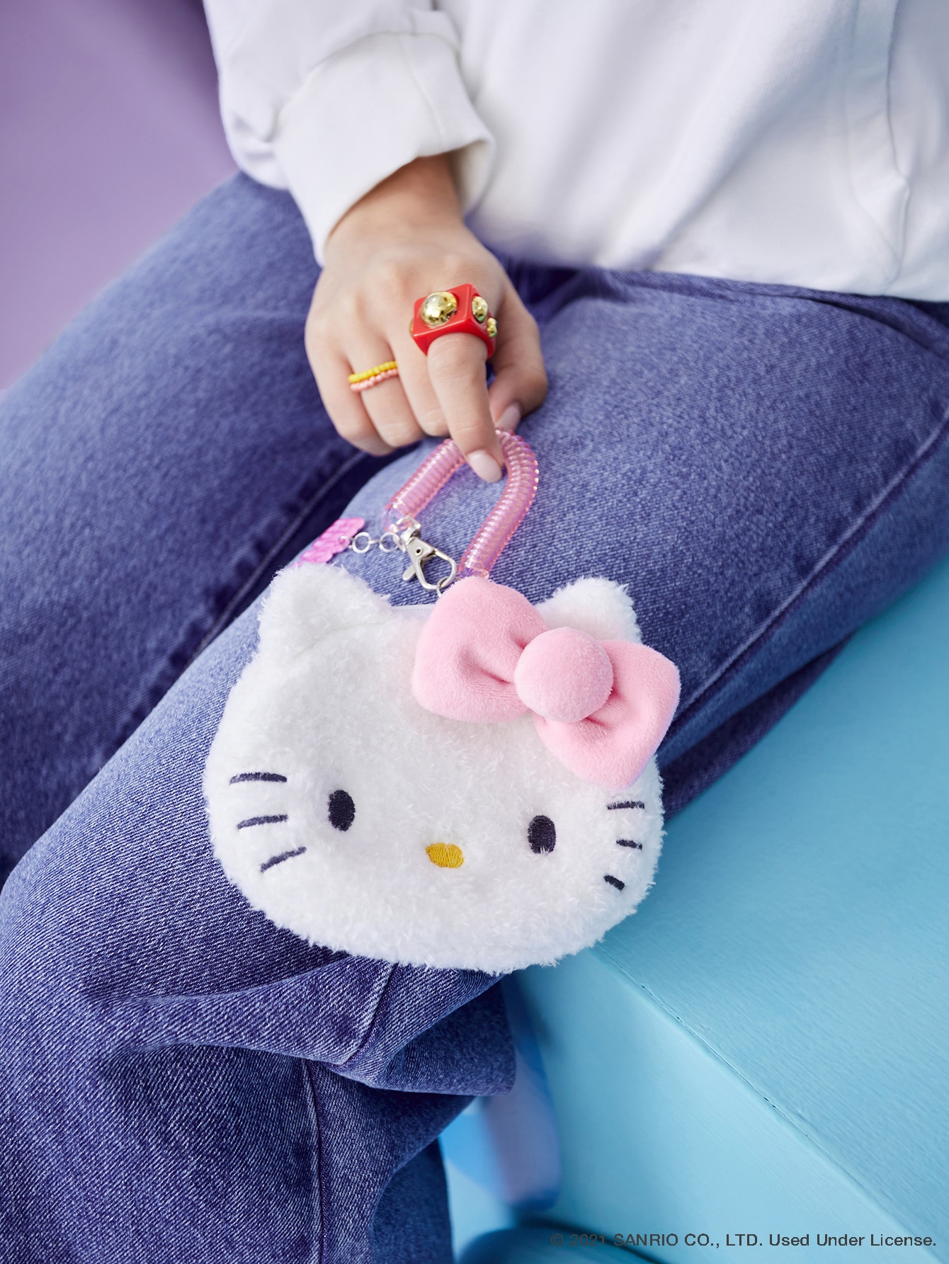 SHEIN X Hello Kitty and Friends Hello Kitty Design Bag Charm