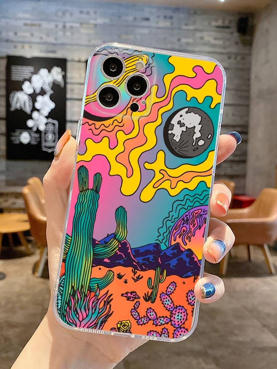 Cactus Painted Phone Case