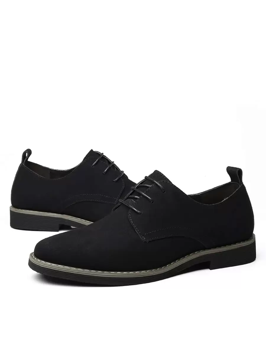 Men Lace-up Front Dress Shoes
