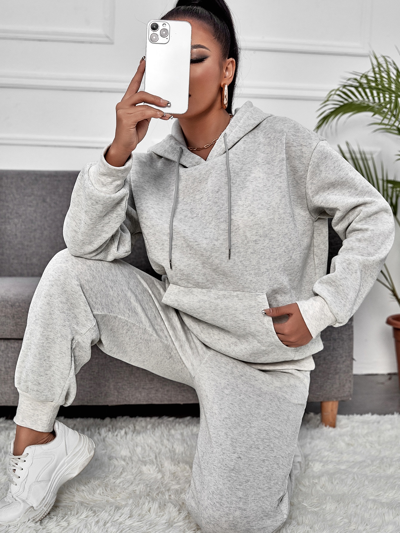 shein felpe donna con cerniera