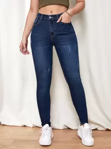 Azul lavado oscuro
