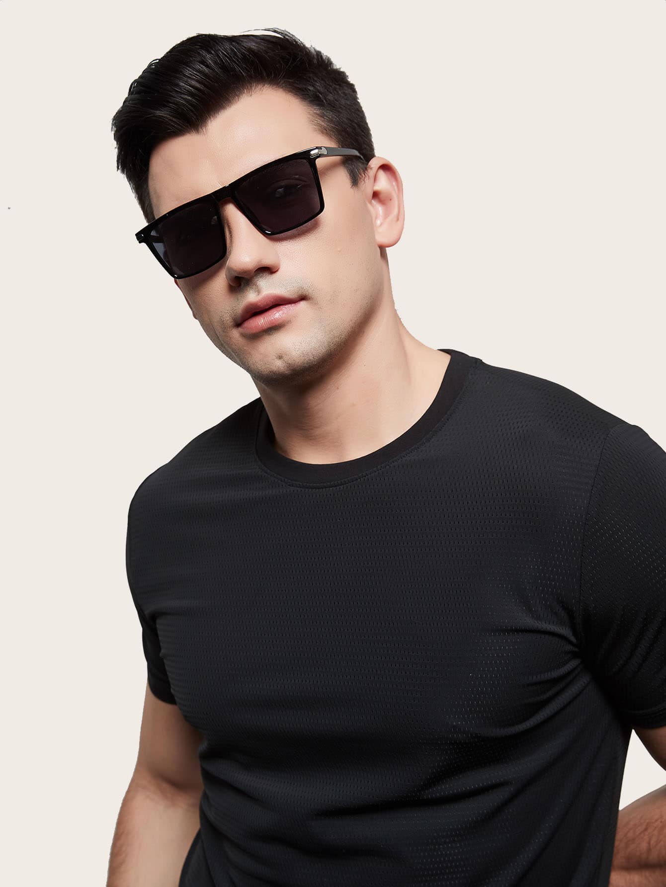hombres-gafas-de-sol-de-marco-geom-trico