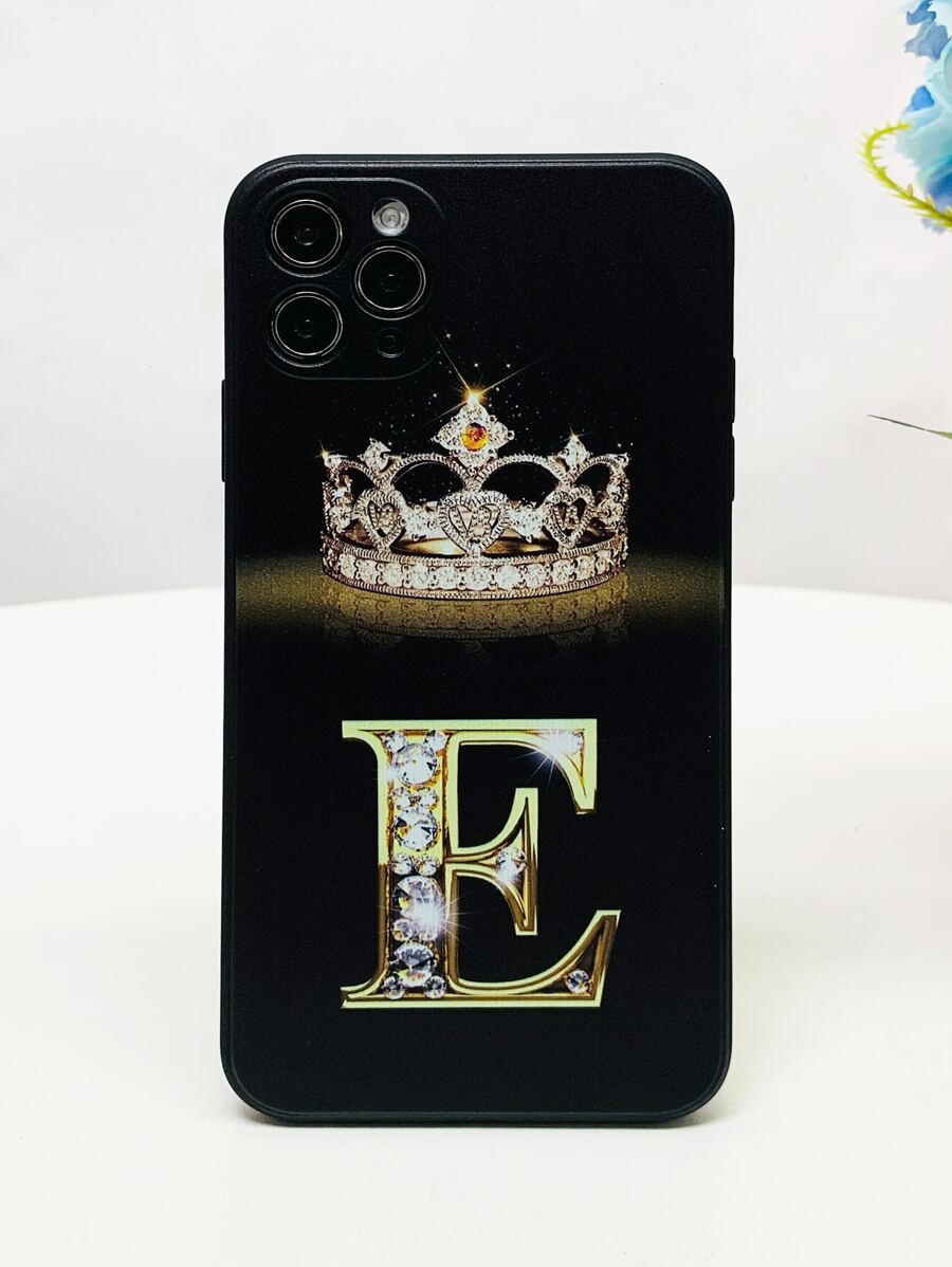 Coque de téléphone portable à lettres