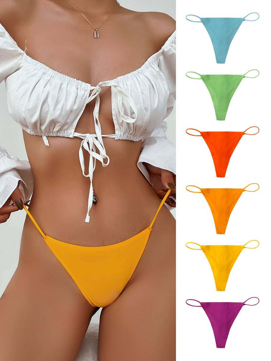 Snug Zone 6 pièces Culotte unicolore (sans couture)